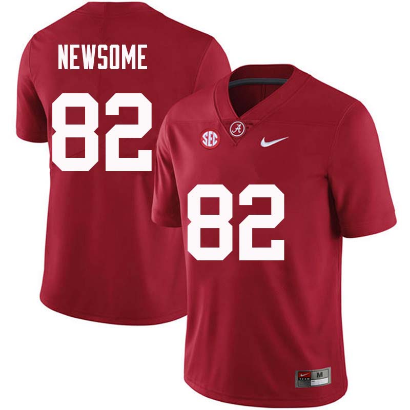 Men #82 Ozzie Newsome Alabama Crimson Tide College Football Jerseys Sale-Crimson